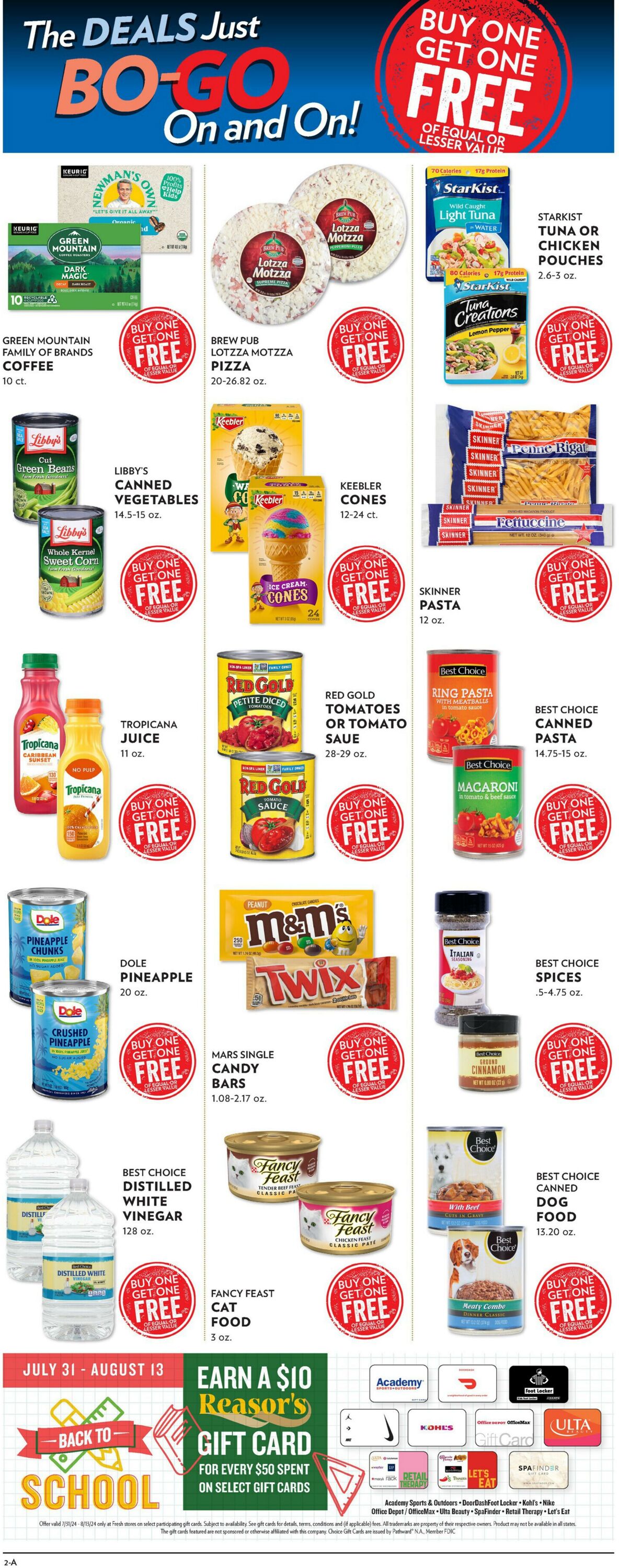 Weekly ad Reasor's 07/31/2024 - 08/06/2024