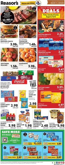 Weekly ad Reasor's 08/06/2025 - 08/12/2025