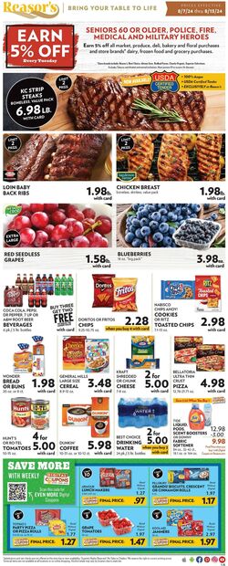 Weekly ad Reasor's 07/31/2024 - 08/06/2024