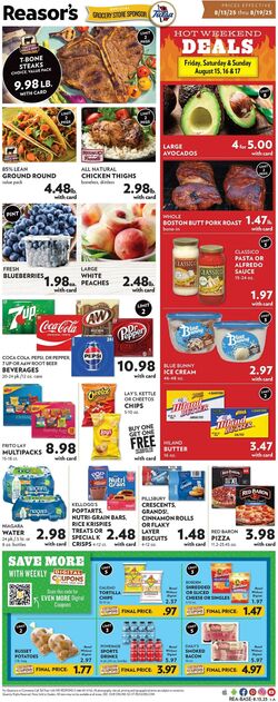 Weekly ad Reasor's 08/13/2025 - 08/19/2025