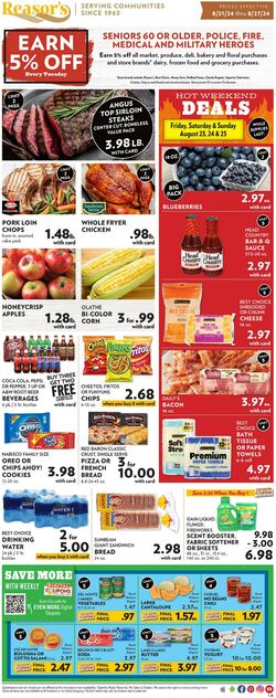 Weekly ad Reasor's 07/31/2024 - 08/06/2024