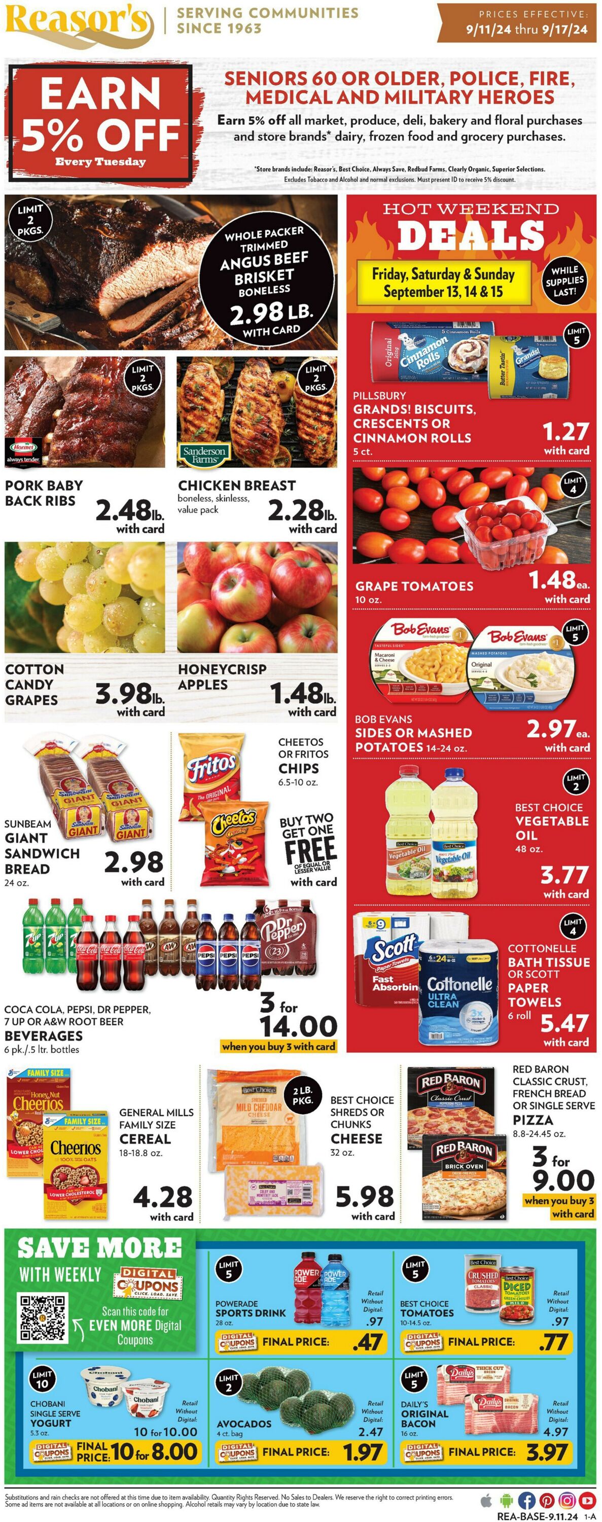 Reasor's Promotional weekly ads