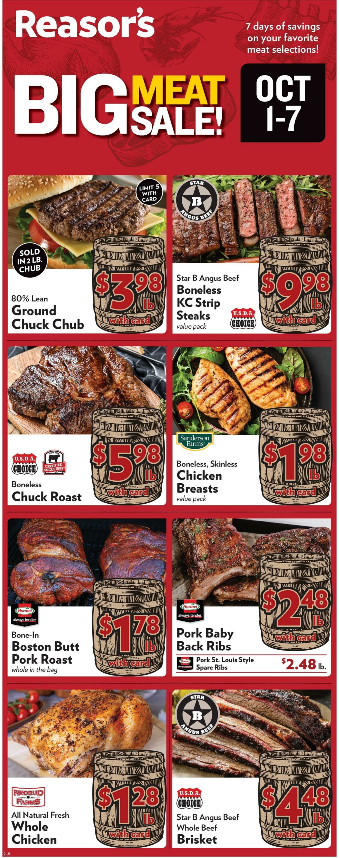 Weekly ad Reasor's 10/01/2025 - 10/07/2025