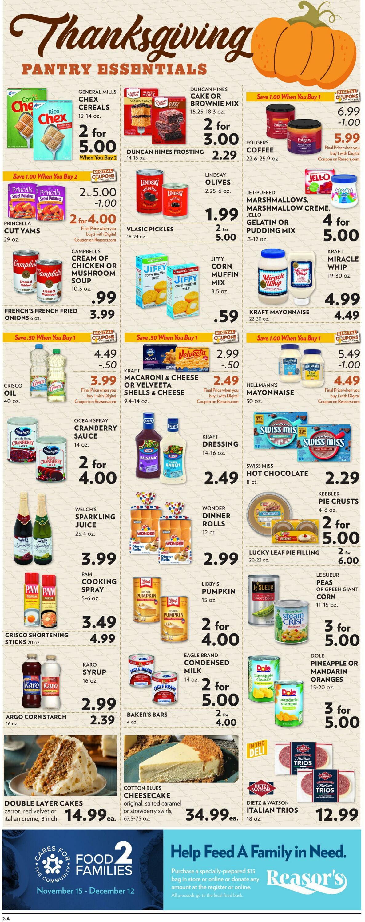 Weekly ad Reasor's 11/15/2023 - 11/23/2023