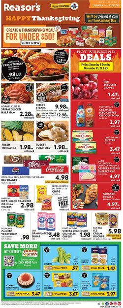 Weekly ad Reasor's 12/03/2025 - 12/09/2025