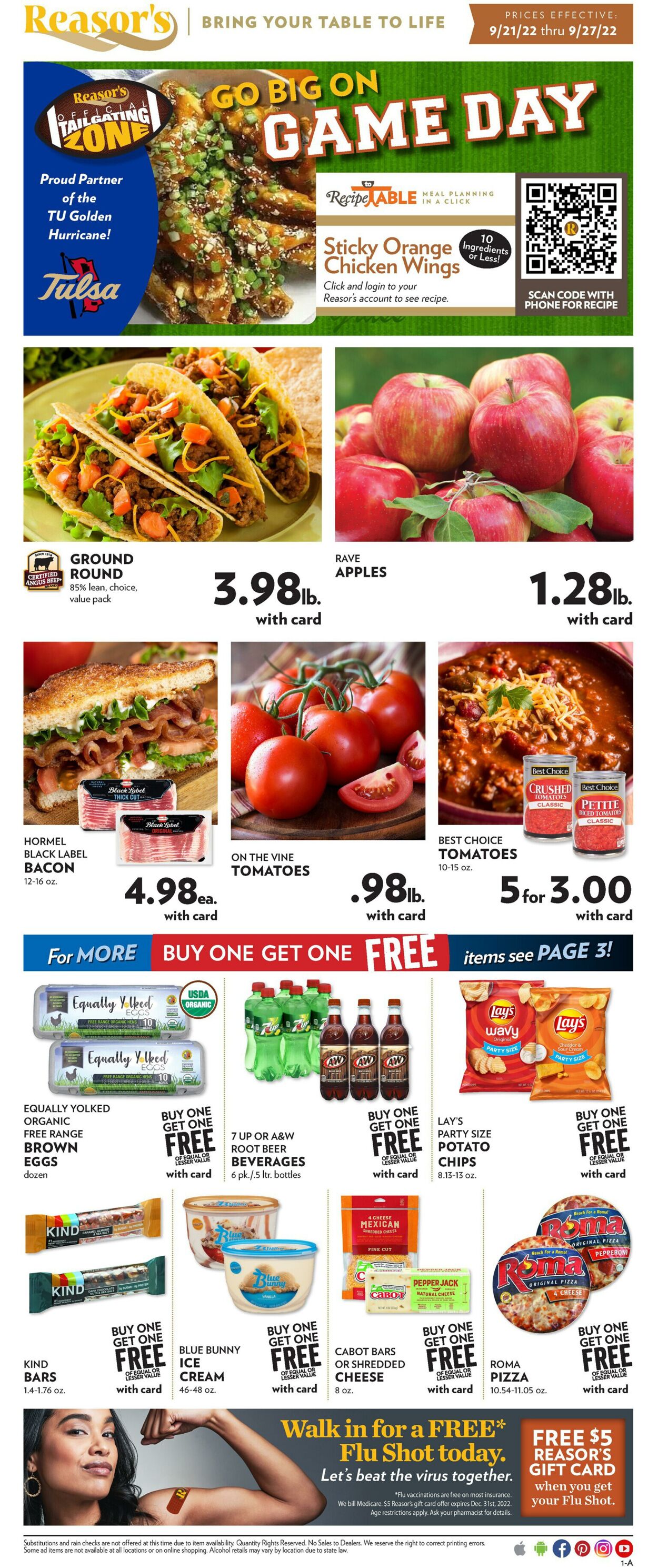 Reasor's Promotional weekly ads