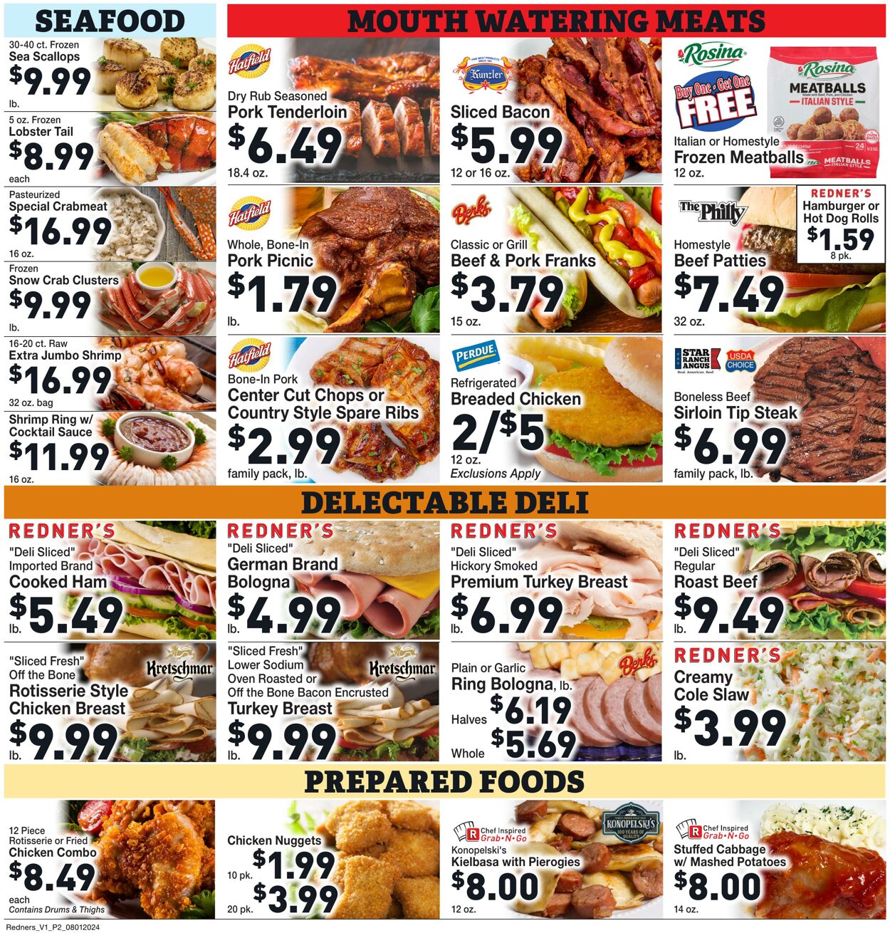 Weekly ad Redner's Markets 08/01/2024 - 08/07/2024