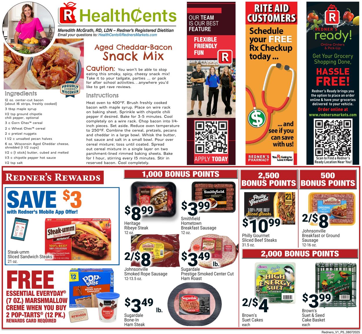 Weekly ad Redner's Markets 08/07/2025 - 08/13/2025