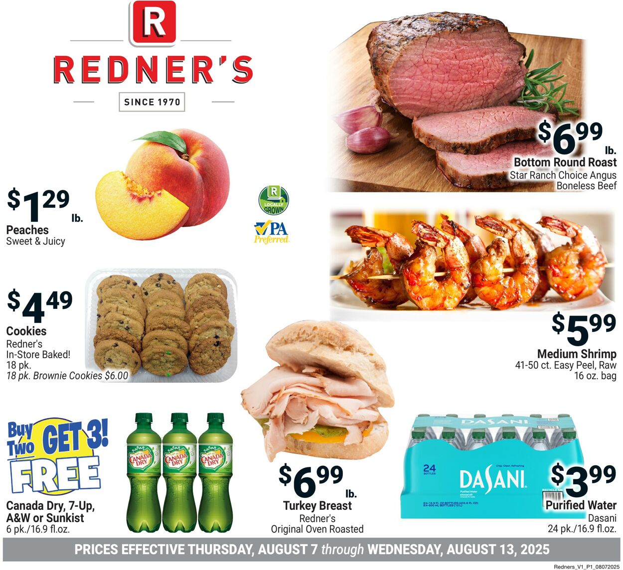 Weekly ad Redner's Markets 08/07/2025 - 08/13/2025