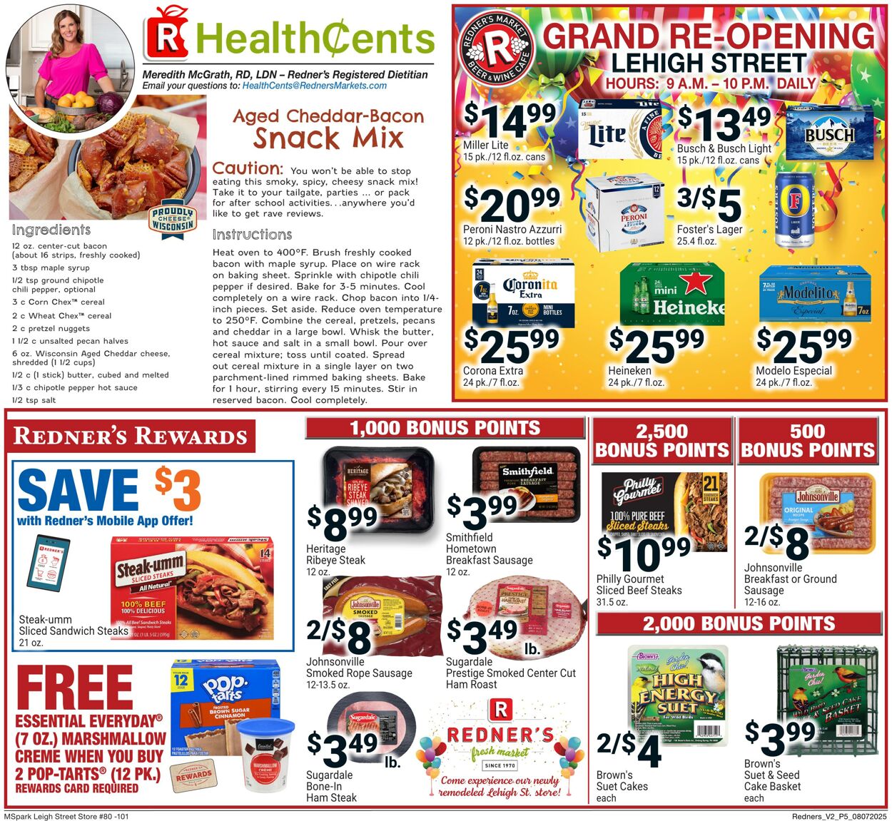 Weekly ad Redner's Markets 08/07/2025 - 08/13/2025