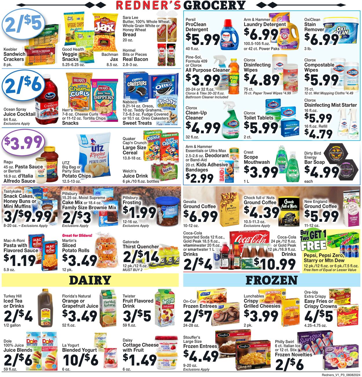 Weekly ad Redner's Markets 08/08/2024 - 08/14/2024