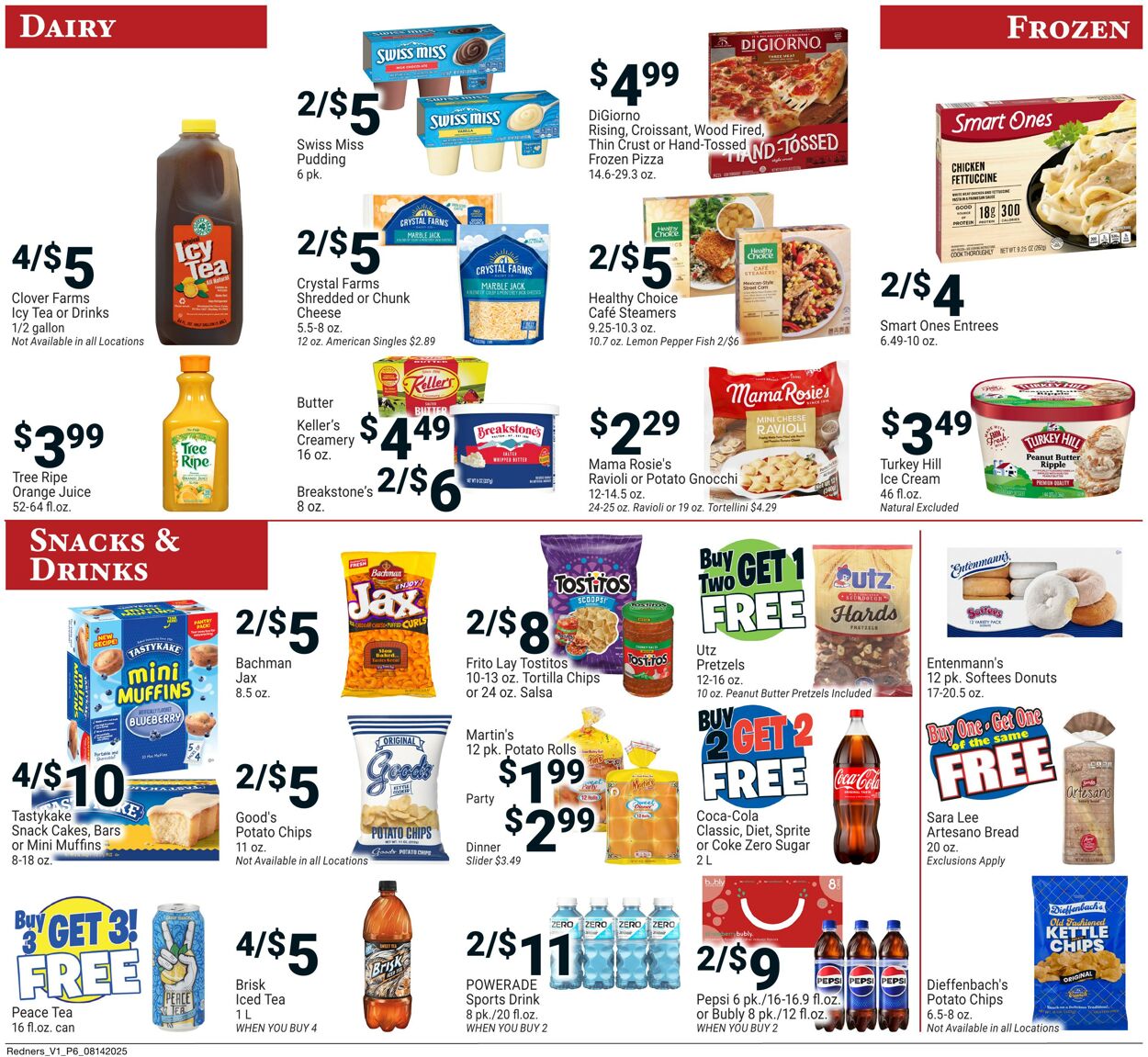 Weekly ad Redner's Markets 08/14/2025 - 08/20/2025