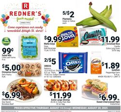 Weekly ad Redner's Markets 08/14/2025 - 08/20/2025