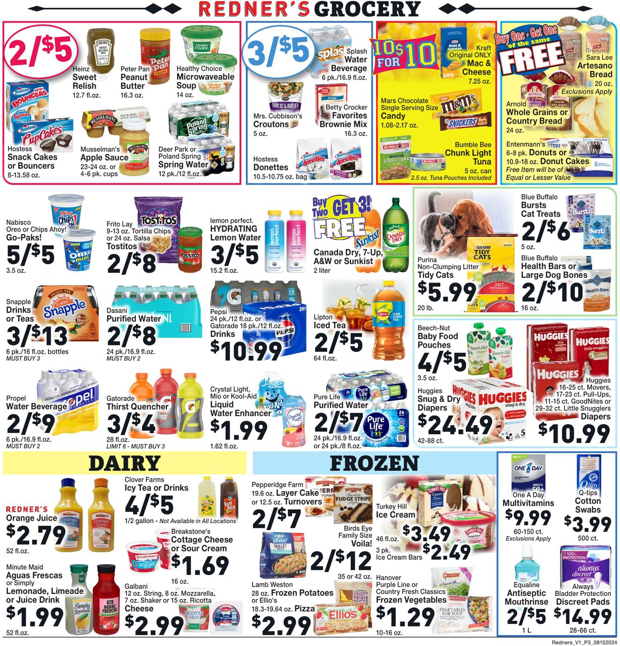 Weekly ad Redner's Markets 08/15/2024 - 08/21/2024