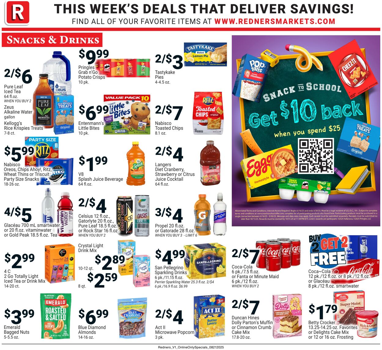 Weekly ad Redner's Markets 08/21/2025 - 08/27/2025