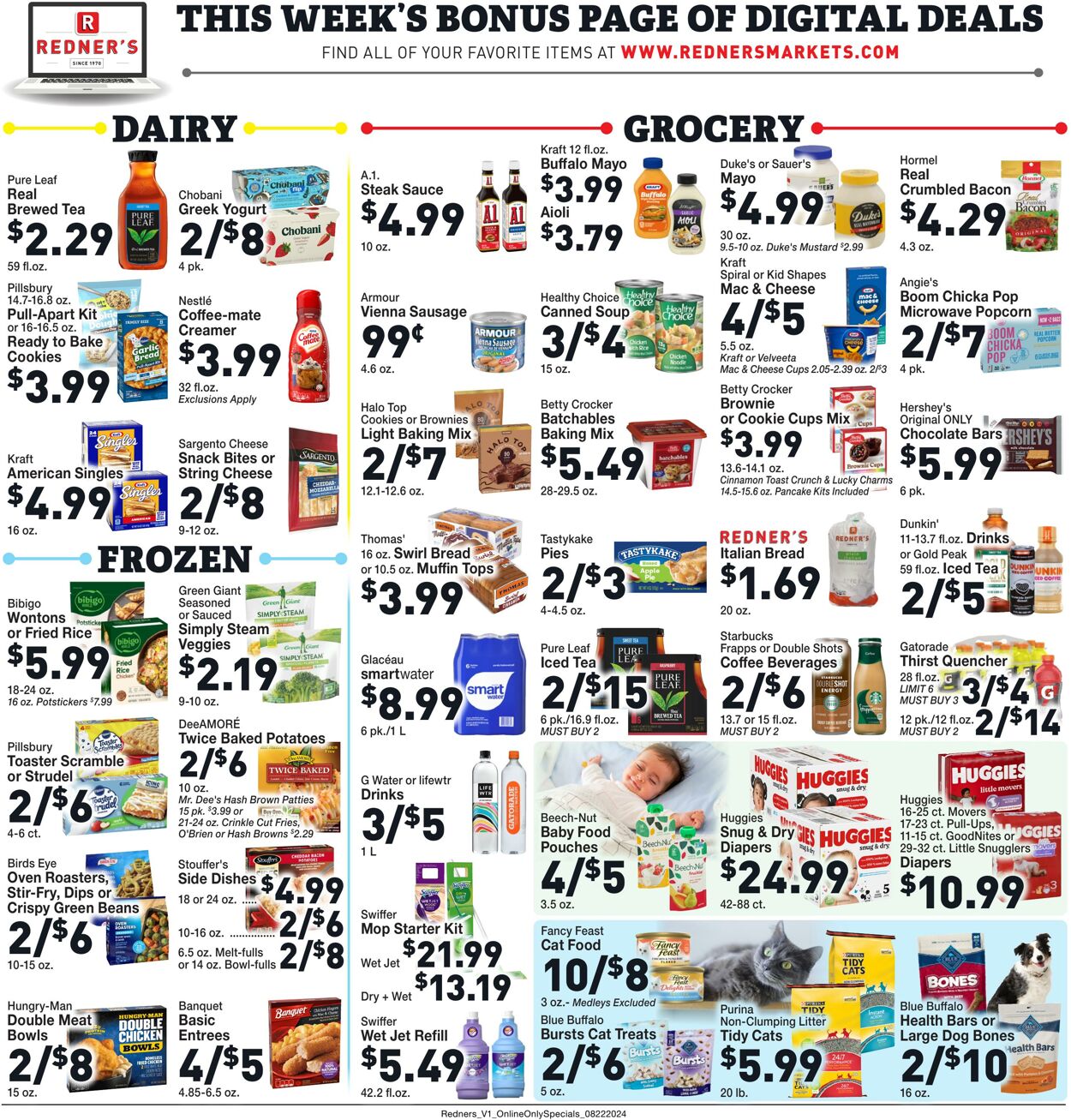 Weekly ad Redner's Markets 08/22/2024 - 08/28/2024