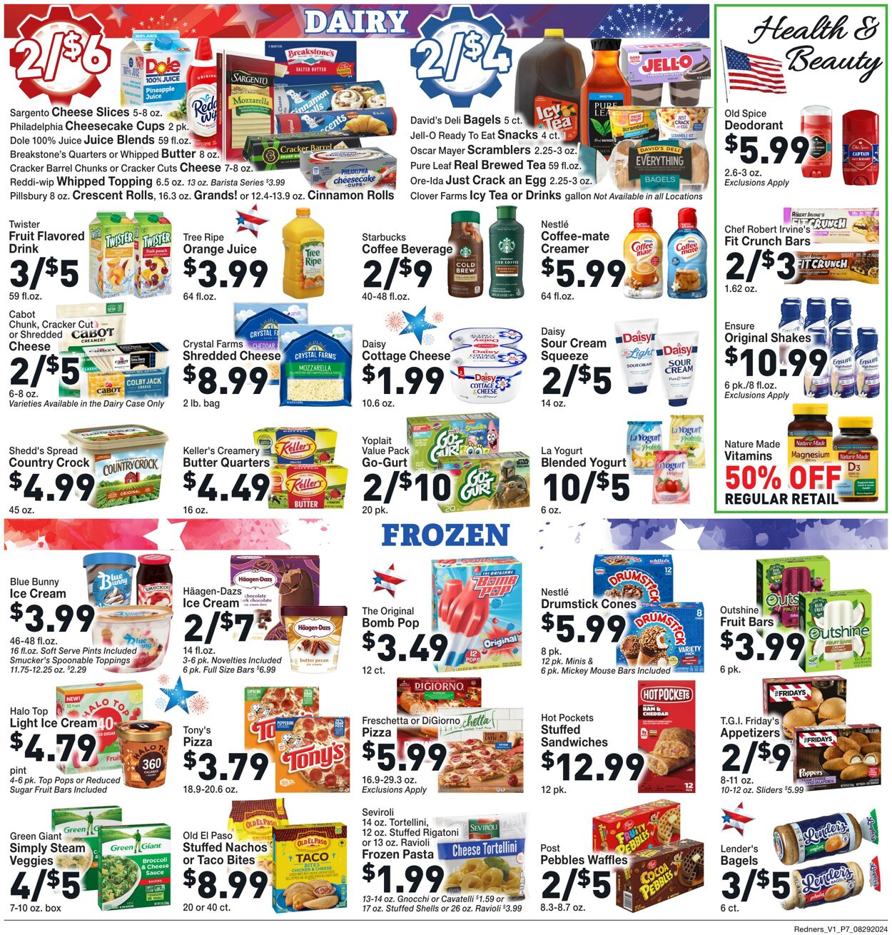 Weekly ad Redner's Markets 08/29/2024 - 09/04/2024