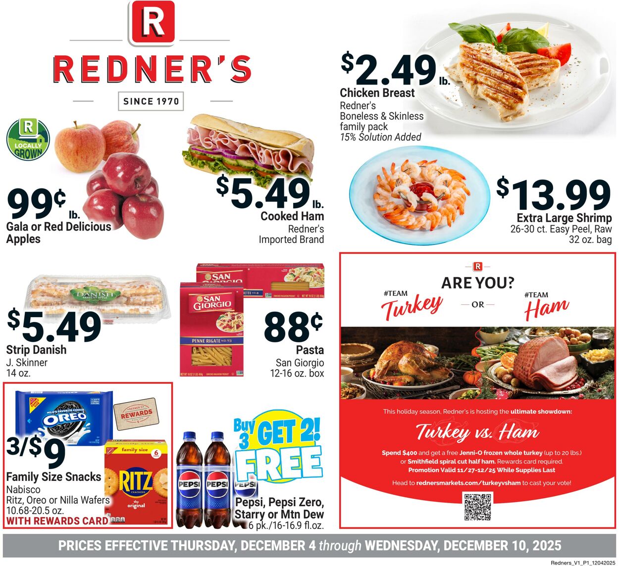 Weekly ad Redner's Markets 12/04/2025 - 12/10/2025