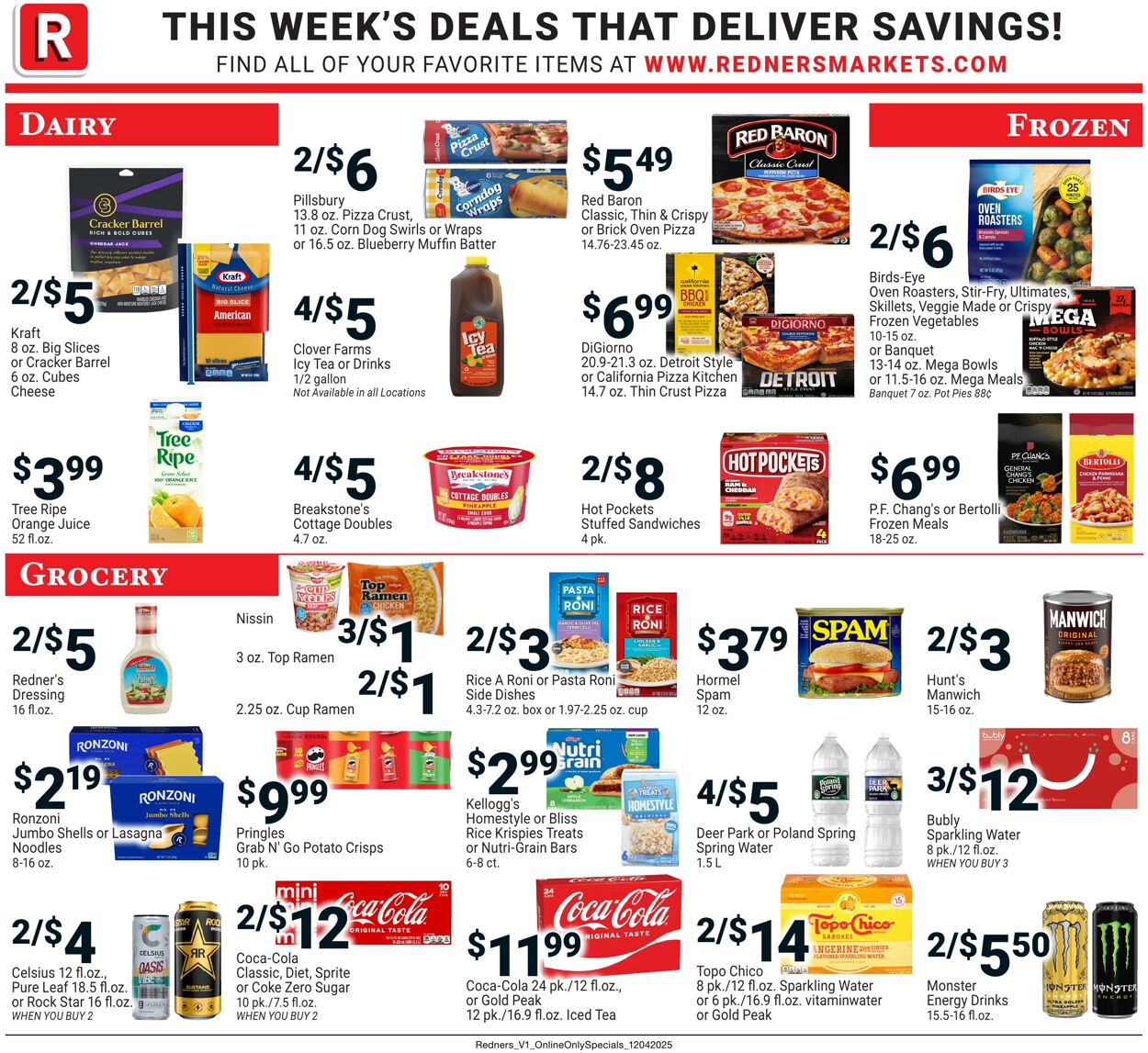 Weekly ad Redner's Markets 12/04/2025 - 12/10/2025