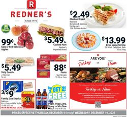 Weekly ad Redner's Markets 12/04/2025 - 12/10/2025