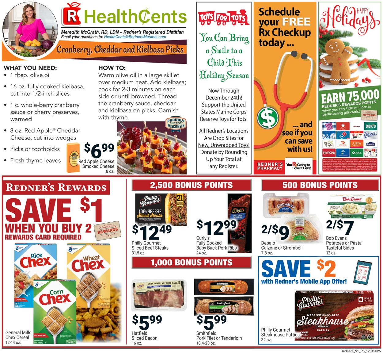 Weekly ad Redner's Markets 12/04/2025 - 12/10/2025