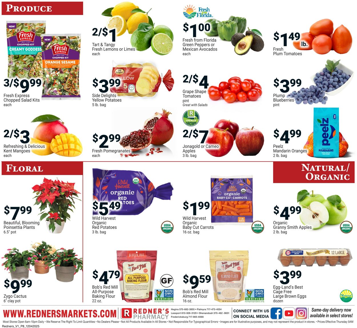 Weekly ad Redner's Markets 12/04/2025 - 12/10/2025