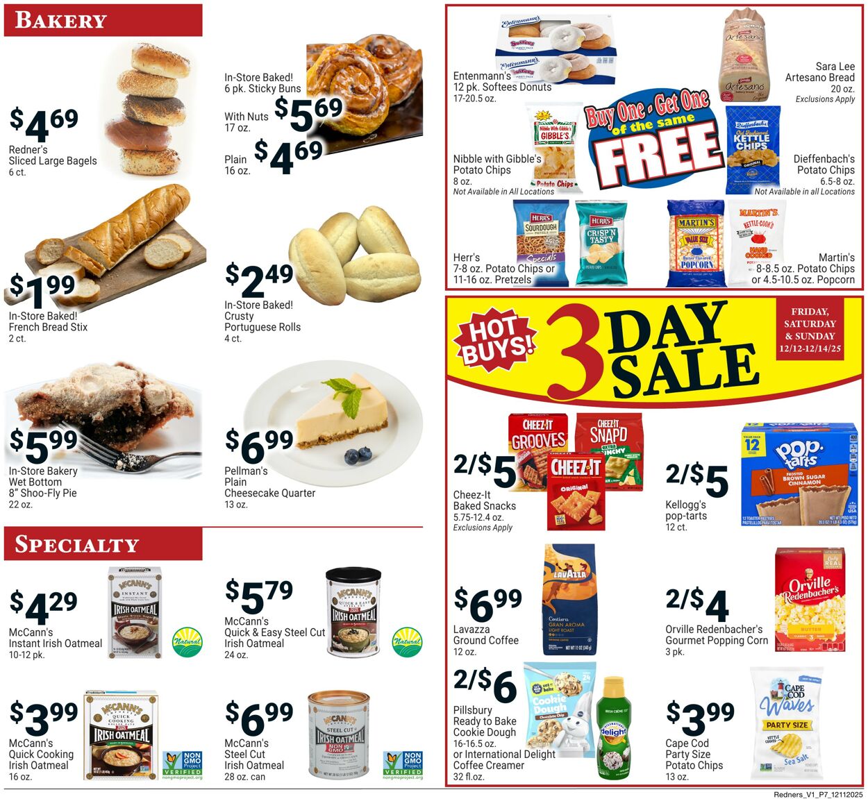 Weekly ad Redner's Markets 12/11/2025 - 12/17/2025
