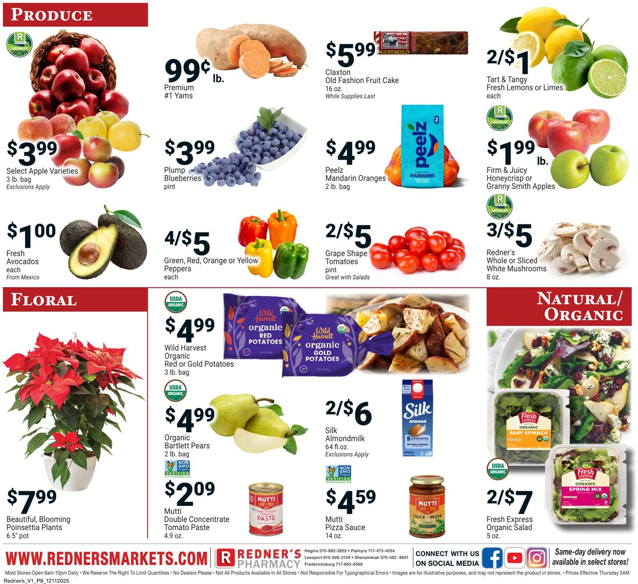 Weekly ad Redner's Markets 12/11/2025 - 12/17/2025