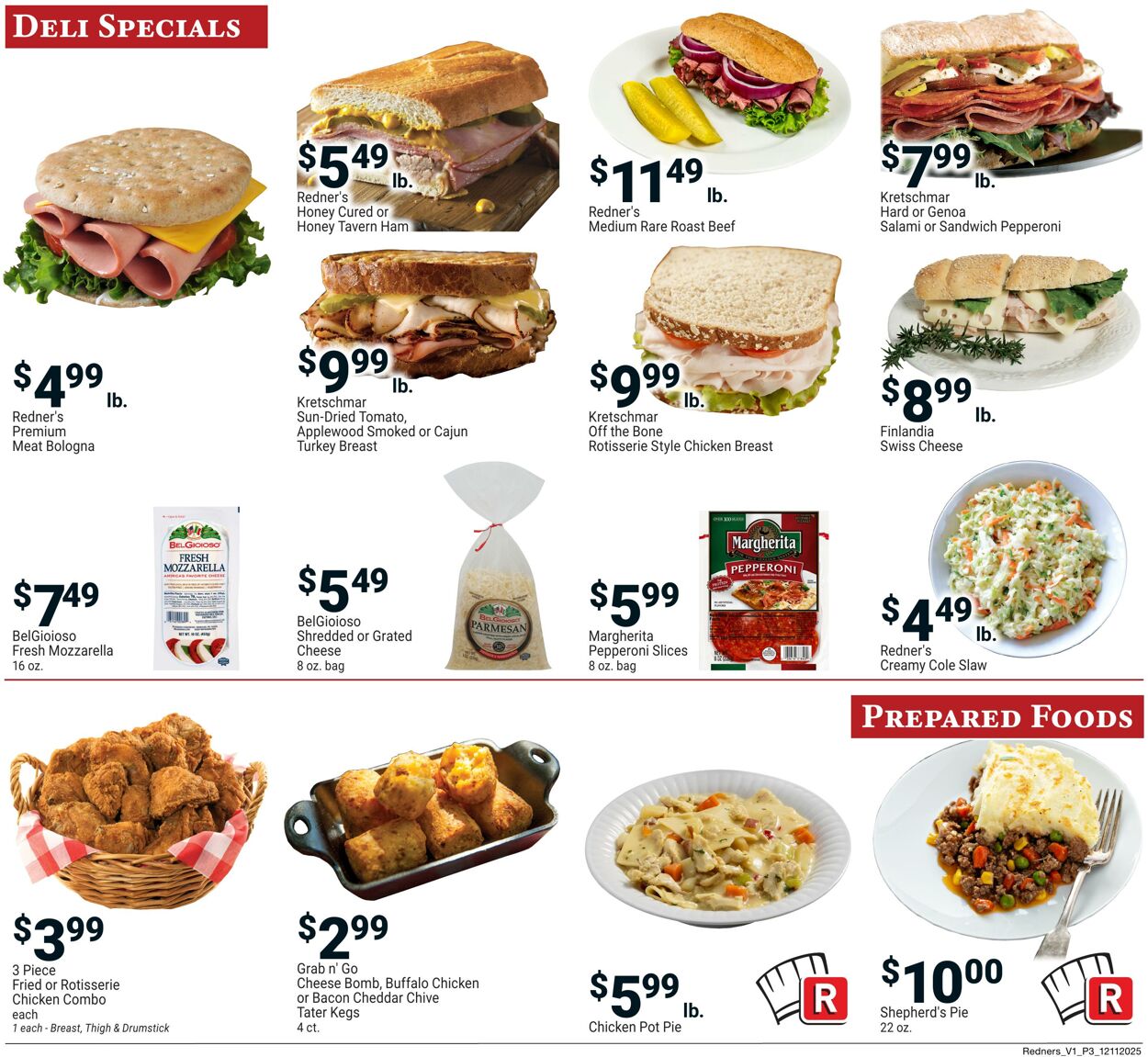 Weekly ad Redner's Markets 12/11/2025 - 12/17/2025