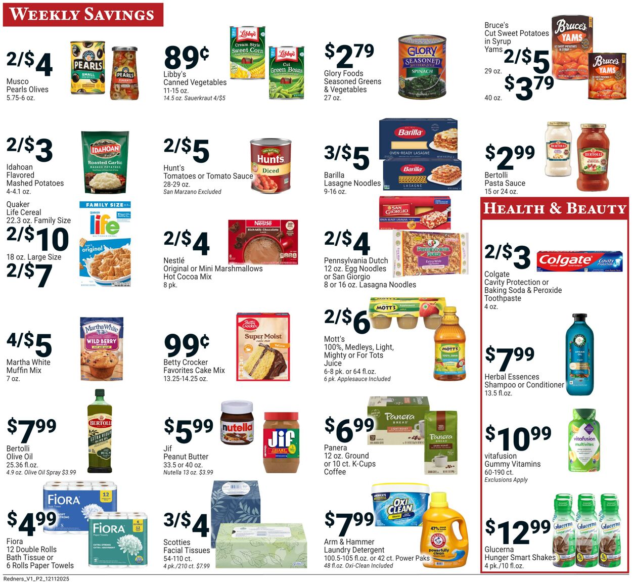 Weekly ad Redner's Markets 12/11/2025 - 12/17/2025