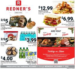 Weekly ad Redner's Markets 12/11/2025 - 12/17/2025