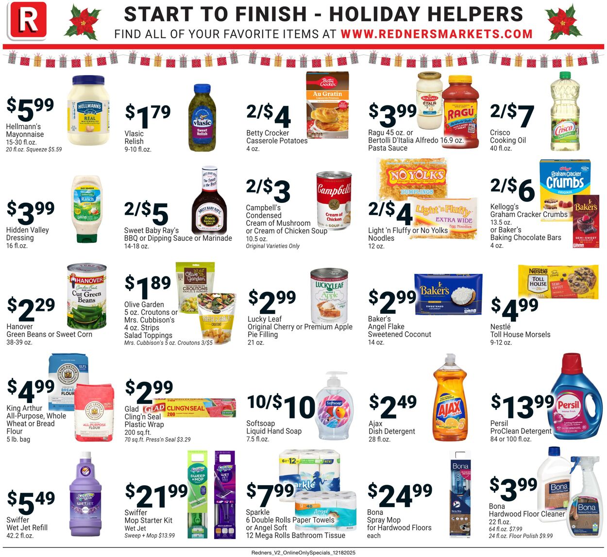Weekly ad Redner's Markets 12/18/2025 - 12/24/2025