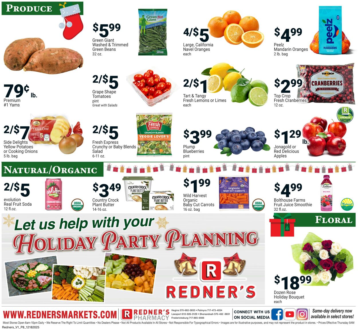 Weekly ad Redner's Markets 12/18/2025 - 12/24/2025