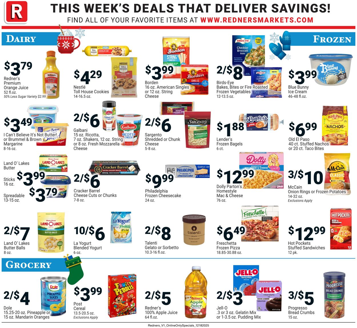 Weekly ad Redner's Markets 12/18/2025 - 12/24/2025