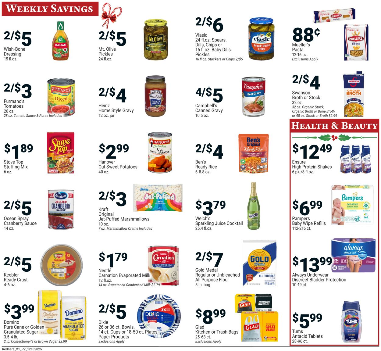 Weekly ad Redner's Markets 12/18/2025 - 12/24/2025