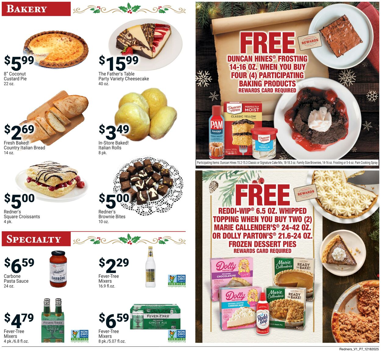 Weekly ad Redner's Markets 12/18/2025 - 12/24/2025