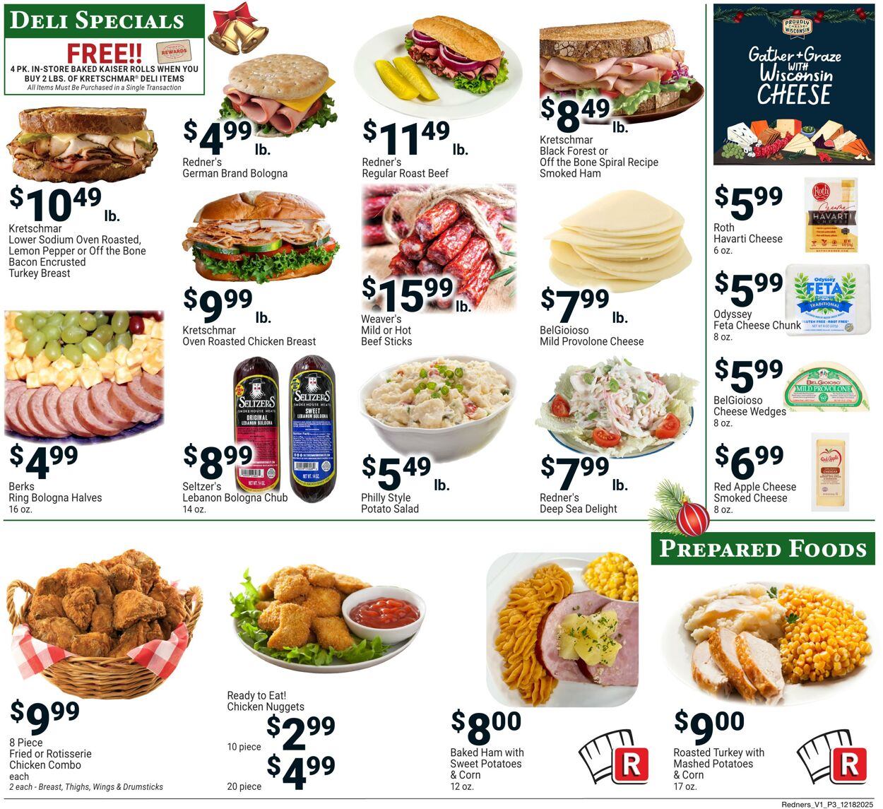 Weekly ad Redner's Markets 12/18/2025 - 12/24/2025