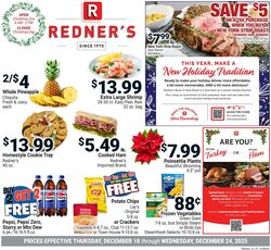 Weekly ad Redner's Markets 12/18/2025 - 12/24/2025