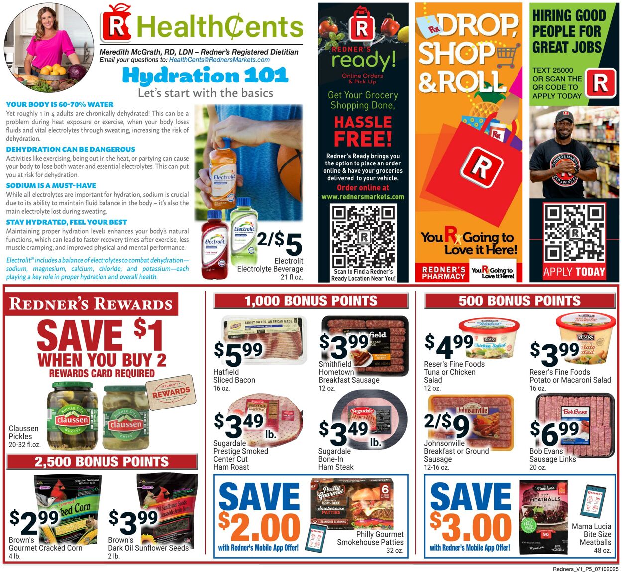 Weekly ad Redner's Markets 07/10/2025 - 07/16/2025