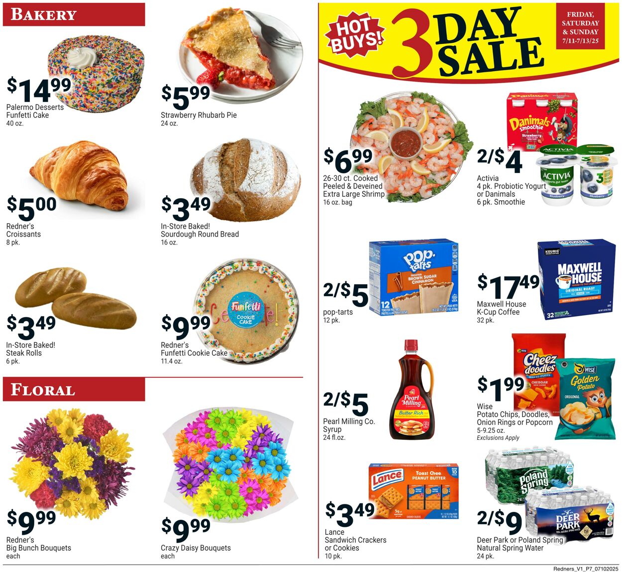 Weekly ad Redner's Markets 07/10/2025 - 07/16/2025