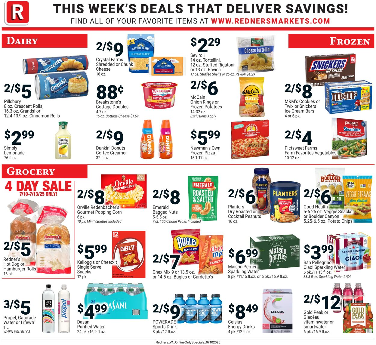 Weekly ad Redner's Markets 07/10/2025 - 07/16/2025