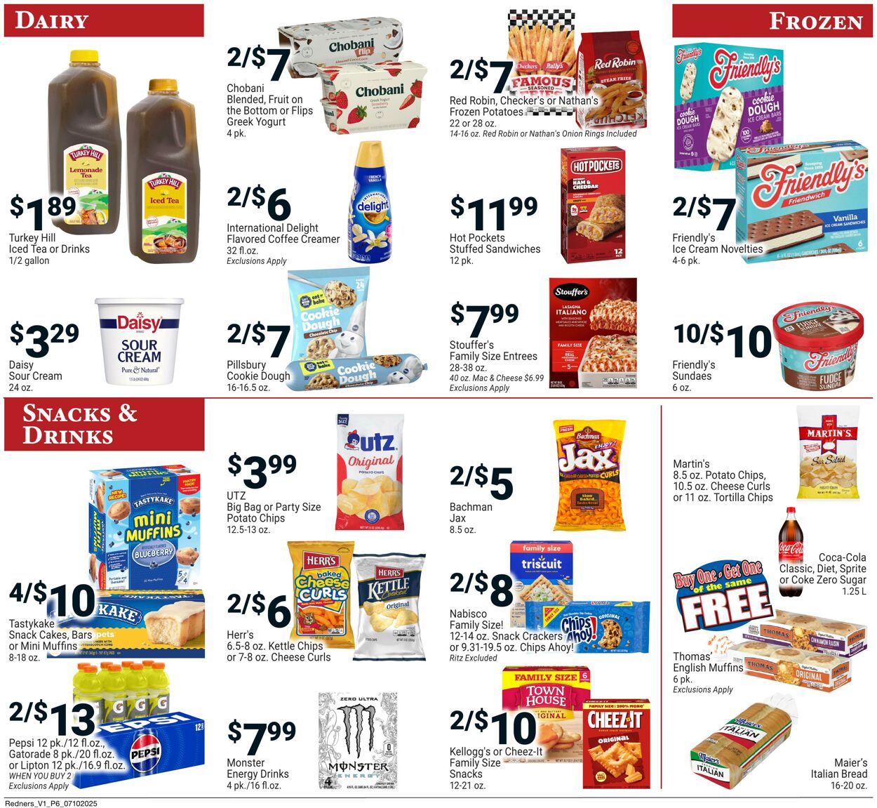 Weekly ad Redner's Markets 07/10/2025 - 07/16/2025