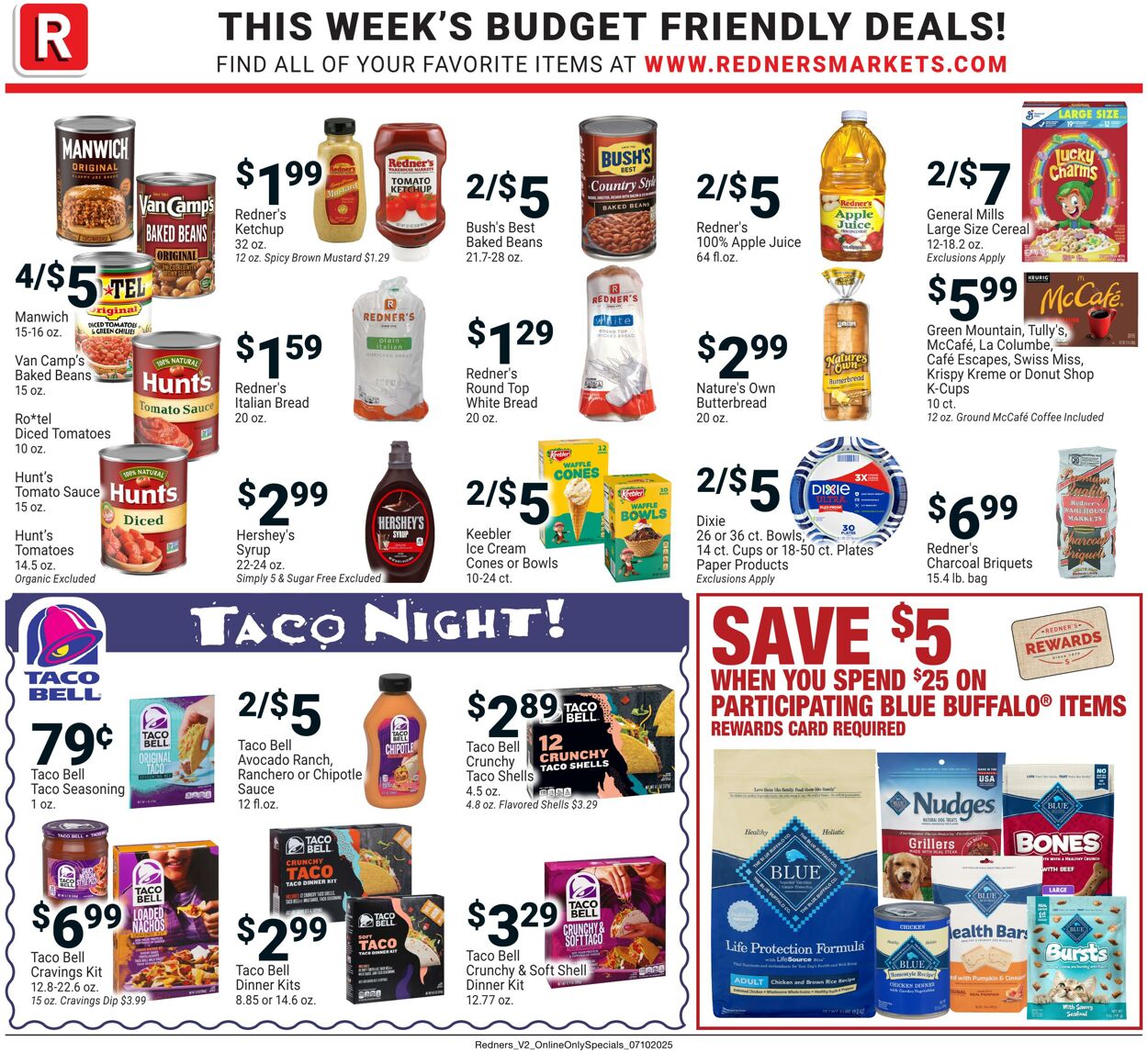 Weekly ad Redner's Markets 07/10/2025 - 07/16/2025