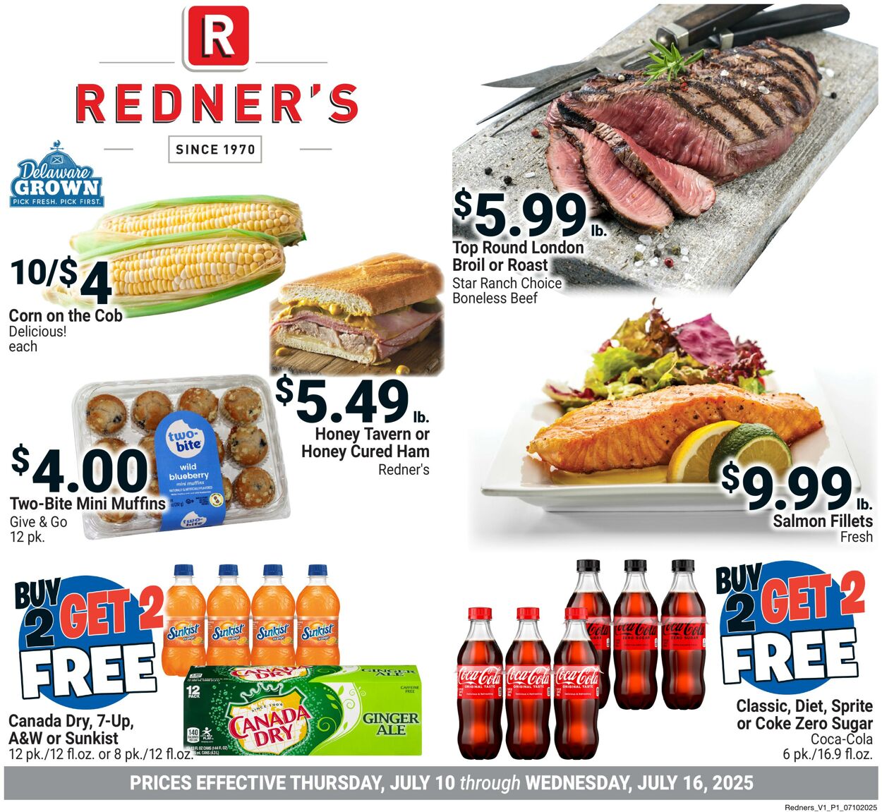Weekly ad Redner's Markets 07/10/2025 - 07/16/2025