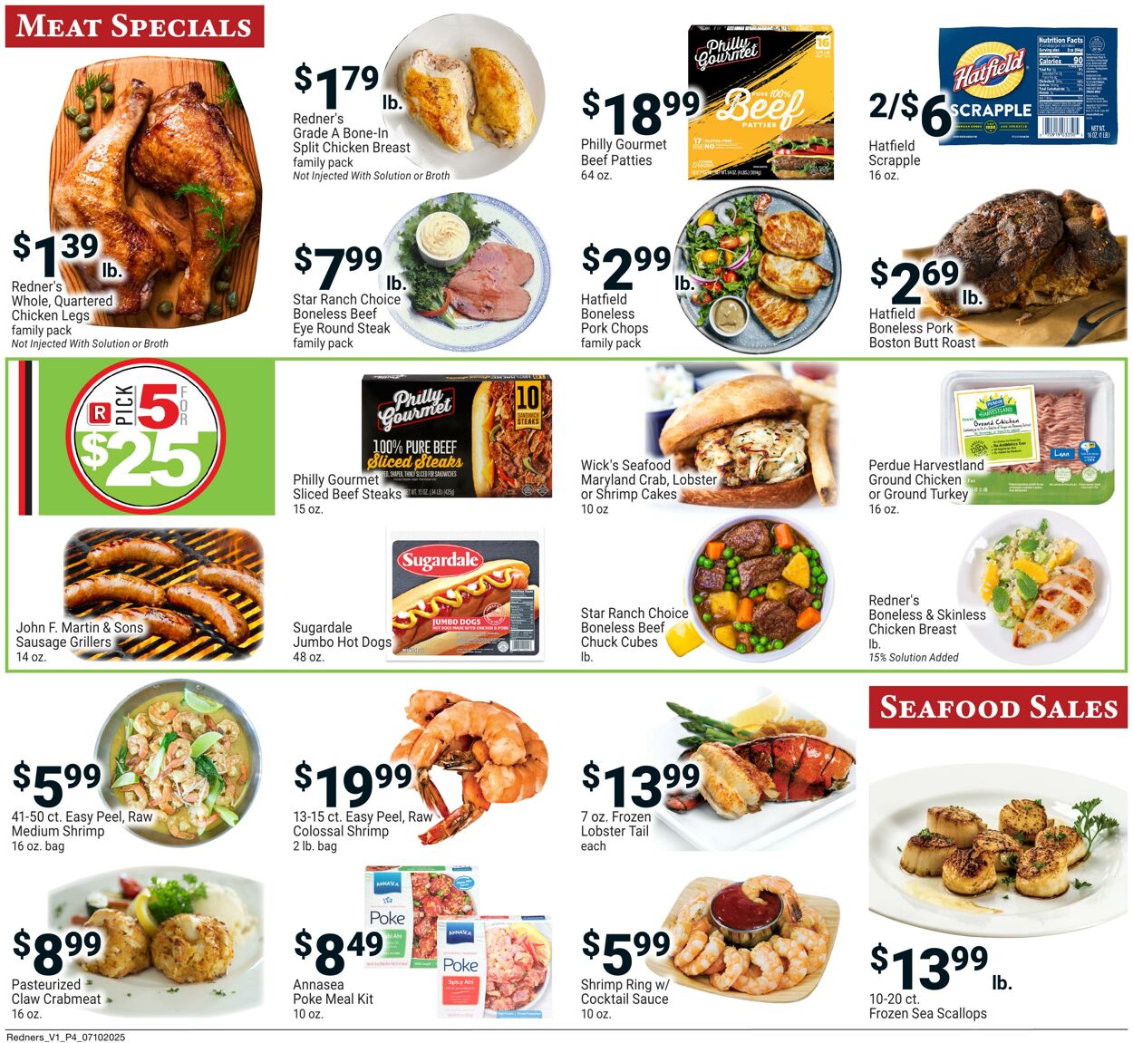 Weekly ad Redner's Markets 07/10/2025 - 07/16/2025