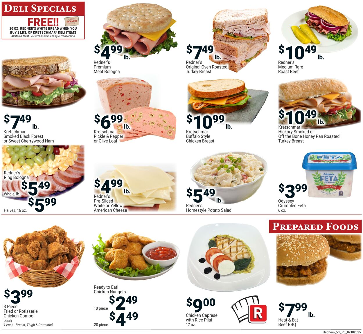 Weekly ad Redner's Markets 07/10/2025 - 07/16/2025