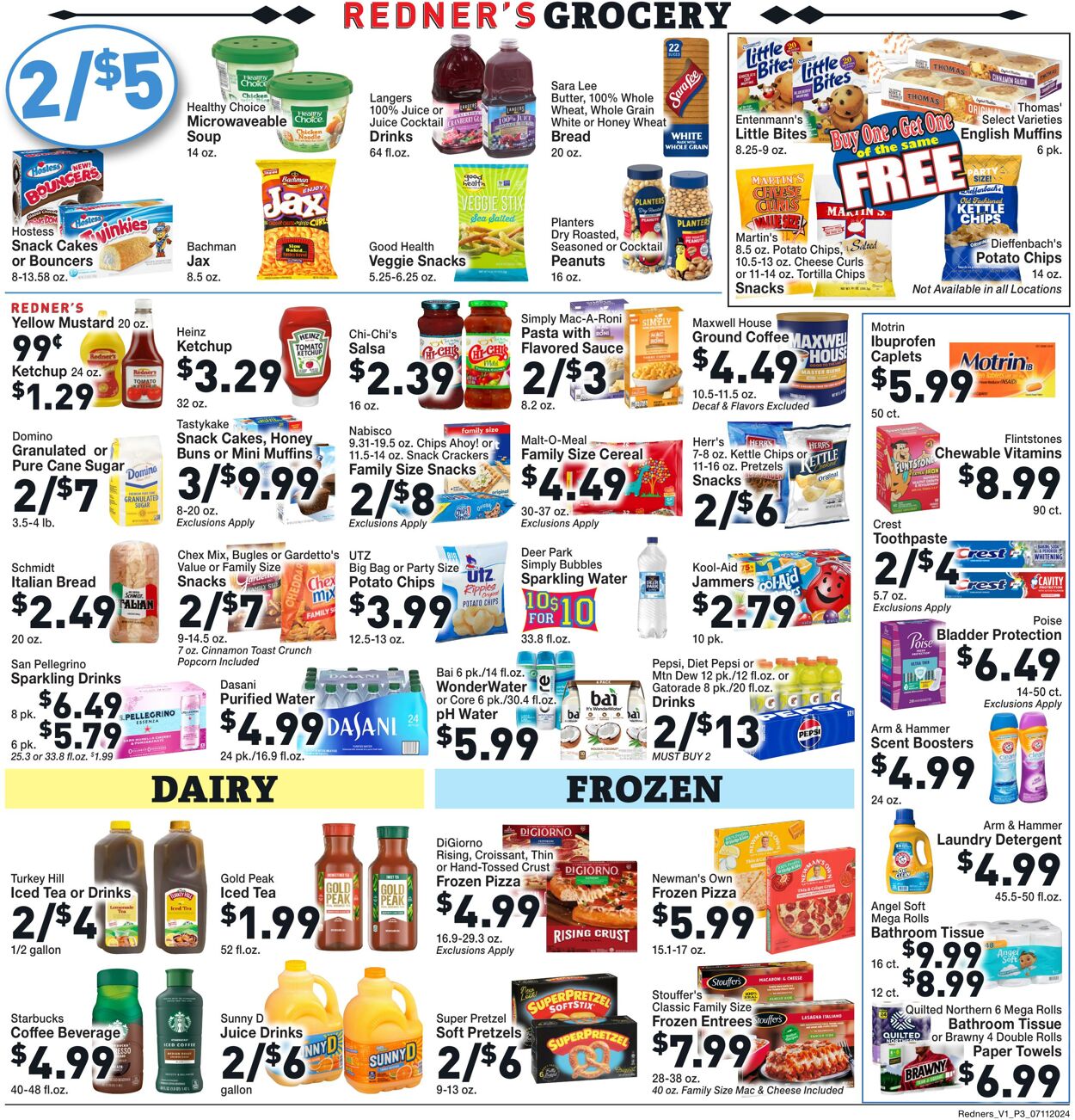 Weekly ad Redner's Markets 07/11/2024 - 07/17/2024