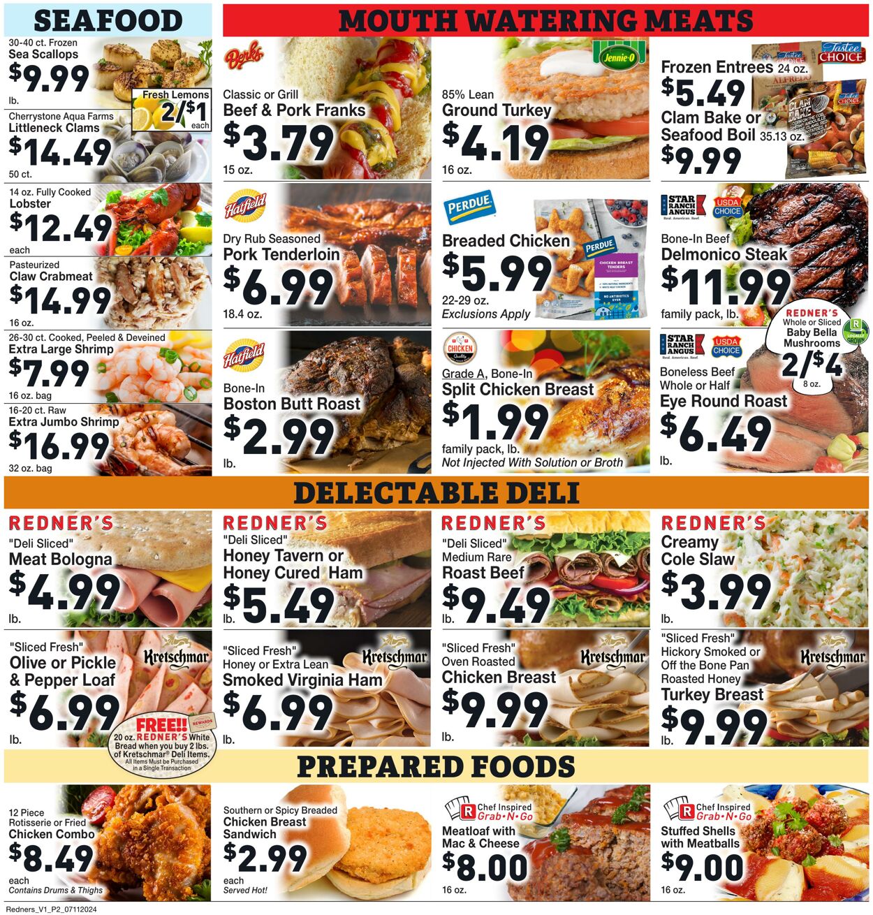 Weekly ad Redner's Markets 07/11/2024 - 07/17/2024