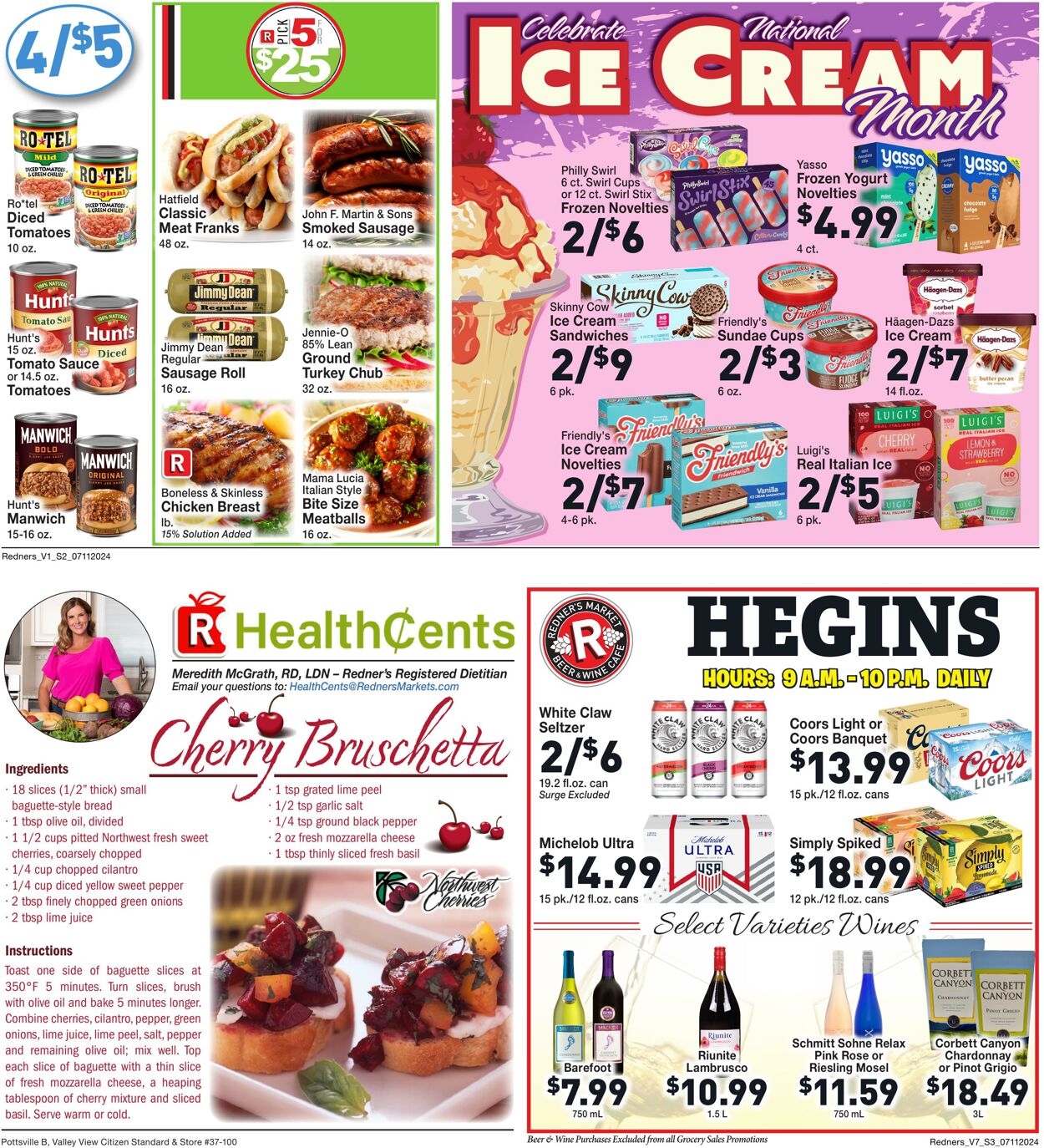 Weekly ad Redner's Markets 07/11/2024 - 07/17/2024