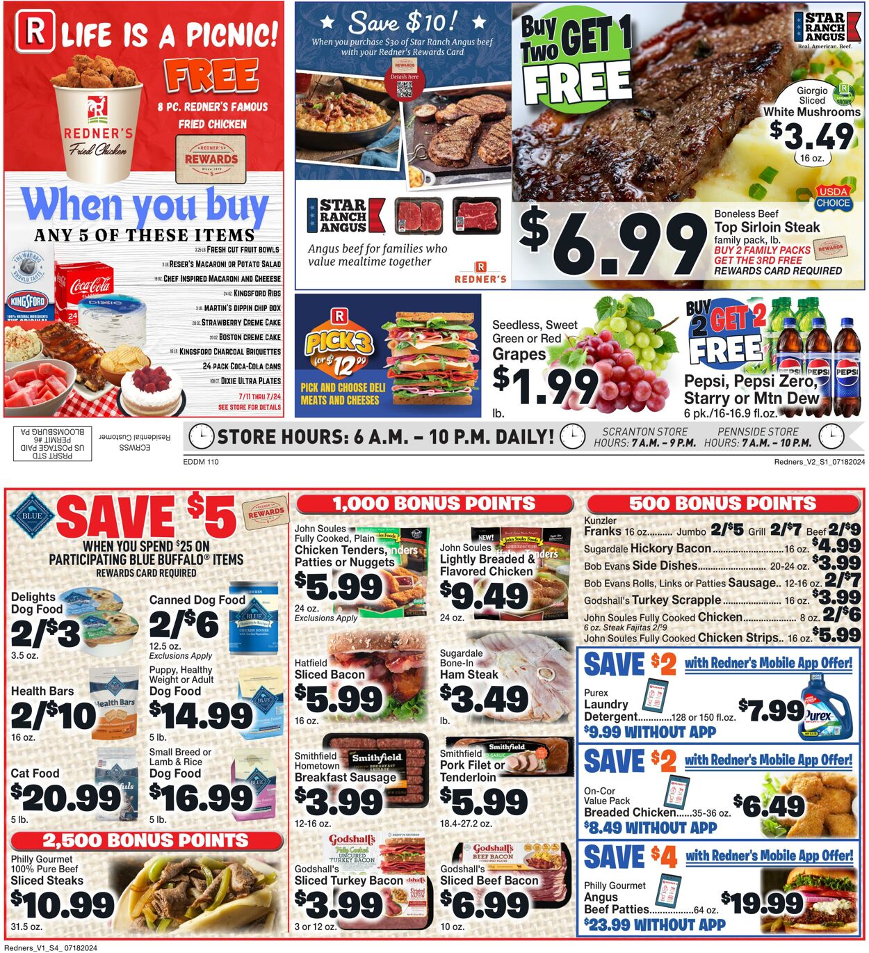 Weekly ad Redner's Markets 07/18/2024 - 07/24/2024